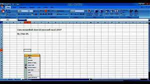 Check spelling or type a new query. Cara Menambah Sheet Di Microsoft Excel 2007 Youtube
