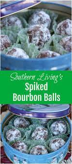 Southern Living S Bourbon Balls Recipe Bourbon Recipes Holiday Cookie Recipes Bourbon Balls