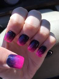 Signature nail system or sns. Sns Pink And Purple Ombre Purple Ombre Nails Ombre Nails Diamond Nails