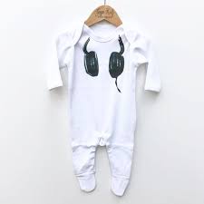 Download Dj Headphones Baby Romper Gaga Kidz