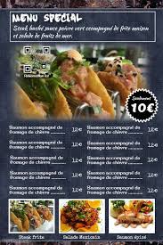 Modele Menu Restaurant A 2 Colonnes Postermywall Fr Modeles D Affiches Flyers Menu Restaurant Menu Modeles De Menu