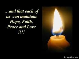 The Four Candles Of Hope Peace Love Faith Burning Candle Love Yourself Quotes Love Poems
