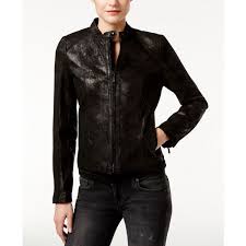 Calvin Klein Leather Bomber Jacket Leather Bomber Jacket Leather Flight Jacket Real Leather Jacket