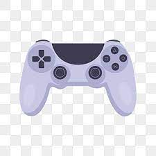 Modern Console Game Controller With White And Black Color In Flat Illustration Style Controller Clipart Game Controller Png And Vector With Transparent Backg Arcade Equipment Game Controller Simple Game