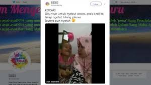 It was junk, sent by an unknown third party who is not using feedblitz to send their emails or manage their rss feeds. Viral Video Anak Kecil Dituntun Sebut Nama Prabowo Tapi