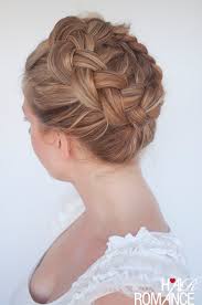 We have 10 choices easier and more beautiful. New Braid Tutorial The High Braided Crown Hairstyle Hair Romance