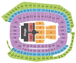 stadium concert seating gillette stadium seating chart