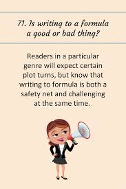 71 Is Writing To A Formula A Good Thing Or Bad Thing Writing Motivation Writing Novel Writing