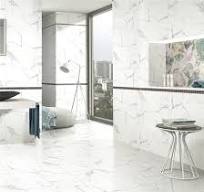 300X600mm Low Water Absorption Carrara White Marble Wall Tile Porcelain
