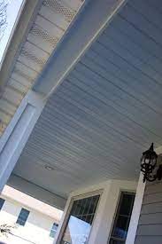 Shelly's vinyl beadboard ceiling on porch project shows how she installed a vinyl beadboard ceiling on her front porchand shares her photos depicting the project. Replace Vinyl Ceiling W Azek Beadboard Fine Homebuilding