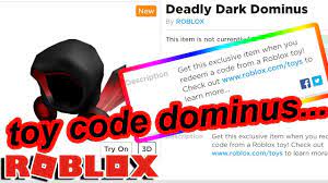 Videos matching new roblox toys codes revolvy. Roblox Made A New Dominus But Its Only From Toy Codes Why Youtube