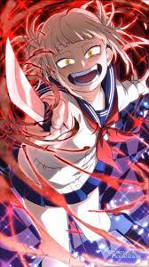 Himiko Toga Animated Wallpaper Phone Bokunoheroacademia Anime Anime Wallpaper Yandere Anime