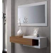 Idéale pour votre entrée, chambre ou même votre séjour, cette console design présente un look très contemporain avec ses formes arrondies. Noon Console D Entree Style Contemporain Melamines Blanc L 95 Cm Consoles Entree Decoration Hall Entree Deco Entree Maison