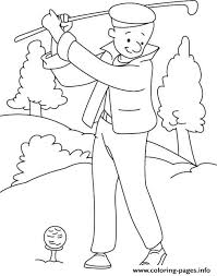 » toys and dolls » hot wheels » hot wheels electric car in the golf course coloring pages. Playing Golf Sports S5619 Coloring Pages Printable