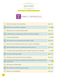 What is the scripture of islam religion? Islamic Quiz Questions And Answers Pdf Free Download