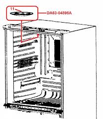 Samsung Fridge Light Bulb Cover Lamp Ref Da63 04595a Clear Samsung Samsung Fridge Light Bulb Bulb