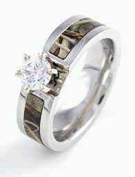Women S Cobalt Chrome Round Diamond Camo Engagement Band Camo Engagement Rings Camo Wedding Rings Camouflage Wedding Rings