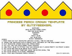 Tutorial How To Make Princess Peach S Crown Princess Peach Costume Diy Princess Peach Party Princess Diy