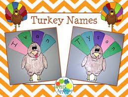 Syria and the mediterranean sea to the south; Thanksgiving Turkey Name Activity By Apples To Applique Tpt