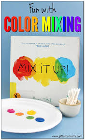 Fun With Color Mixing Kindergarten Colors Preschool Colors Color Mixing