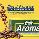 Amazon.com : Café Aroma Decaf Dark Roast Espresso Ground Coffee ...