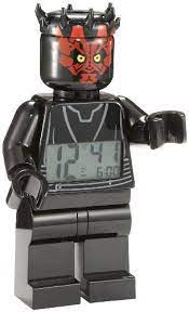 Lego 9005596 Star Wars Darth Maul Minifigure Clock By Lego 16 80 Alarm Light Digital Lcd Water Resistan Star Wars Alarm Clock Star Wars Darth Darth Maul