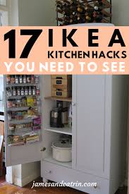 17 Ikea Kitchen Hacks That Will Change Your Life James And Catrin In 2020 Ikea Kitchen Storage Ikea Furniture Hacks Ikea Kitchen