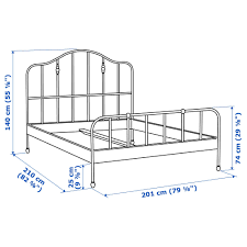 Sagstua Bed Frame Black Luroy King Ikea Bed Frame Comfort Mattress Ikea