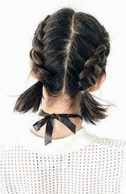 Braid Hairstyles Boho Casual Fishtailbraid New Site French Braid Short Hair Braids For Short Hair Thick Hair Styles