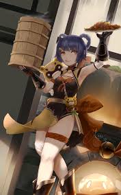 Wallpaper hd of genshin impact, anime girls, xiangling genshin impact. Xiangling Genshin Impact Mobile Wallpaper 3118404 Zerochan Anime Image Board