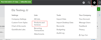 Setting Up Quickbooks To Post To The Chart Of Accounts Etz