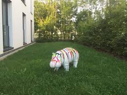Animaux Resine Colores Jardin Interieur Statues Figures Tierfiguren Farbige Tiere Garten Design Resin Animals