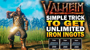 The valkyries have ferried your soul to the tenth norse world as a custodian, where you must adventure to the ends of the realm, from the deepest forest to the highest mountain. Simple Trick To Get Unlimited Iron Ingots In Valheim Valheim Tips And Tricks Youtube