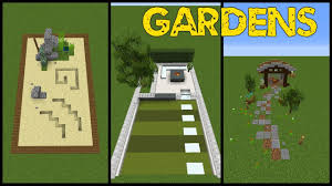 14 Minecraft Garden Designs Tricks And Tips Minecraft Garden Minecraft Minecraft House Tutorials