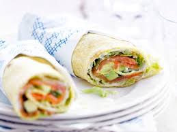 Wraps Au Saumon Fume Recettes Recette Wrap Au Saumon Recette Recettes De Cuisine