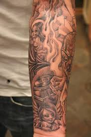 Mister Cartoon Mr Cartoon Tattoo Cartoon Tattoos Sleeve Tattoos