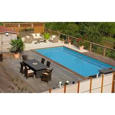 Sunbay Piscine En Bois Pin Sylvestre Evora 6 X 4 X H1 33 M Achat Vente Piscine Piscine Bois Evora Cdiscount
