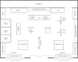 Clothing Boutique Floor Plan Store Design Boutique Store Layout Store Plan