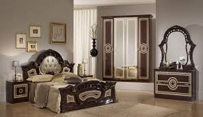 Ensemble De Meubles Comprenant Lit 160x200 Avec 3 Tiroirs Armoire 4 Portes Commode 2chevets Mi Ensemble De Chambre Chambre A Coucher Mobilier De Salon