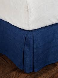 4.3 out of 5 stars 14,920. Lighthouse Navy Linen Dust Ruffle Luxury Bedding Italian Bed Linens Schweitzer Linen