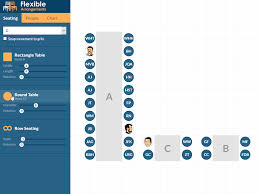 Seating Chart Demo Flexible Arrangements By Coelho Software
