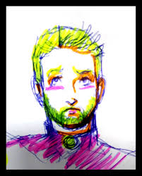 GalacticDustBunnies: Jim Hammond Sketch