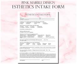 Esthetician Business Planner Editable Esthetician Client Etsy Esthetician Business Cards Facial Esthetician Microblading Aftercare