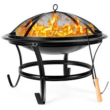 42 diameter, constructed from a 30 diameter x 3/16 thick bowl with a total depth of 9 grate: Y Me Wood Burning Fire Pit Outdoor Patio Campfire Backyard Fireplace Round Steel Deep Bowl Fire Pit 24 Inch Red Stars Moons Fire Pits Fire Pits Outdoor Fireplaces