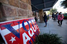 Texas 2020 Elections Scattered Reports Of Polls Opening Late High Turnout In Harris County As Voting Begins