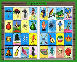 Scratch the corresponding loteria™symbols on the playing board that match the caller cards and the bonus caller card symbols. 30 Loteria Cards 4x4 Game Boards Digital File Instant Etsy Loteria Cards Diy Loteria Cards Cards