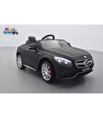 Mercedes S63 Noir Metallise 12 Volts Electrique Pour Enfant 12 Volts