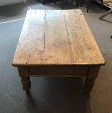 Antique pine, polyurethane, paint, glue. Antique Pine Coffee Table Antiques Atlas