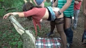 Amateur wife carsex parking lot dogging blowbang with 3 cocks. Slutwife Nikki Gangbanged At A Lake In July 2016 Pornmega Com
