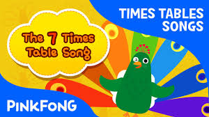The 7 Times Table Song Count By 7s Times Tables Songs Pinkfong Songs For Children Youtube In 2020 Kids Songs Math For Kids Kids App